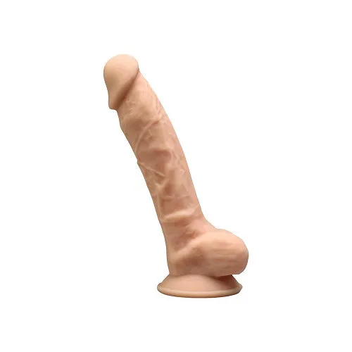 SilexD 7 inch Realistic Silicone Dual Density Dildo with Suction Cup and balls SilexD Dildos SilexD 7 inch Realistic Silicone Dual Density Dildo with Suction Cup and balls SilexD Dildos