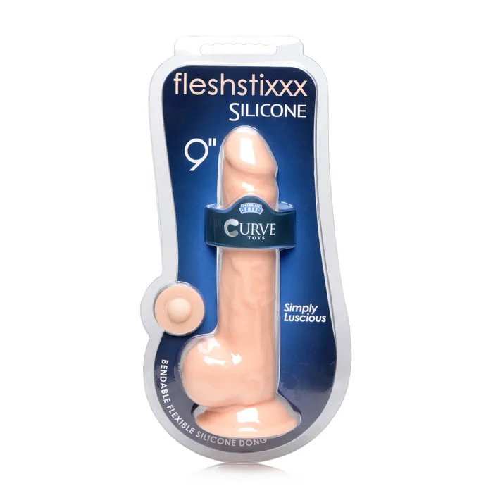Silexpan Light Hypoallergenic Silicone Dildo With Balls - 9 Inch | Curve Toys Dildos Silexpan Light Hypoallergenic Silicone Dildo With Balls - 9 Inch | Curve Toys Dildos