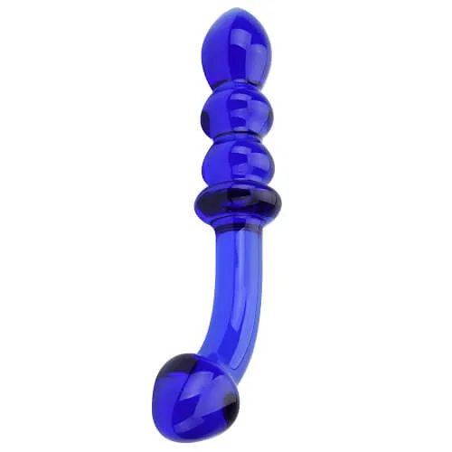 Spectrum Dildos Spectrum Ribbed GSpot Glass Dildo