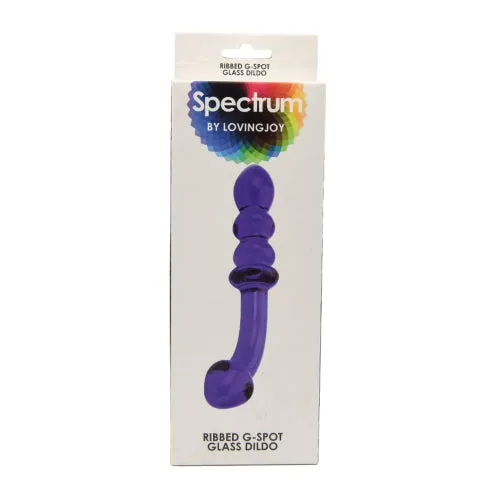 Spectrum Dildos | Spectrum Ribbed G-Spot Glass Dildo Spectrum Dildos | Spectrum Ribbed G-Spot Glass Dildo