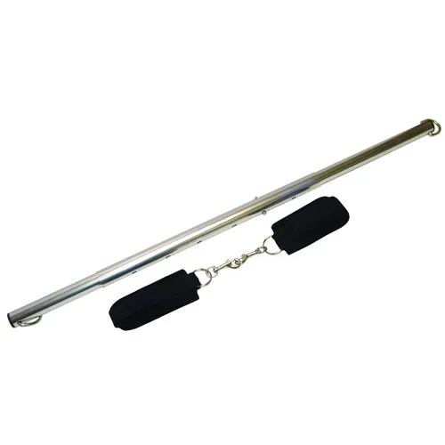 Sportsheets Anal | S&M Expandable Spreader Bar and Cuffs Set - Black