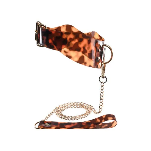 Sportsheets Sinc Amber Collar and Leash | Vibrators