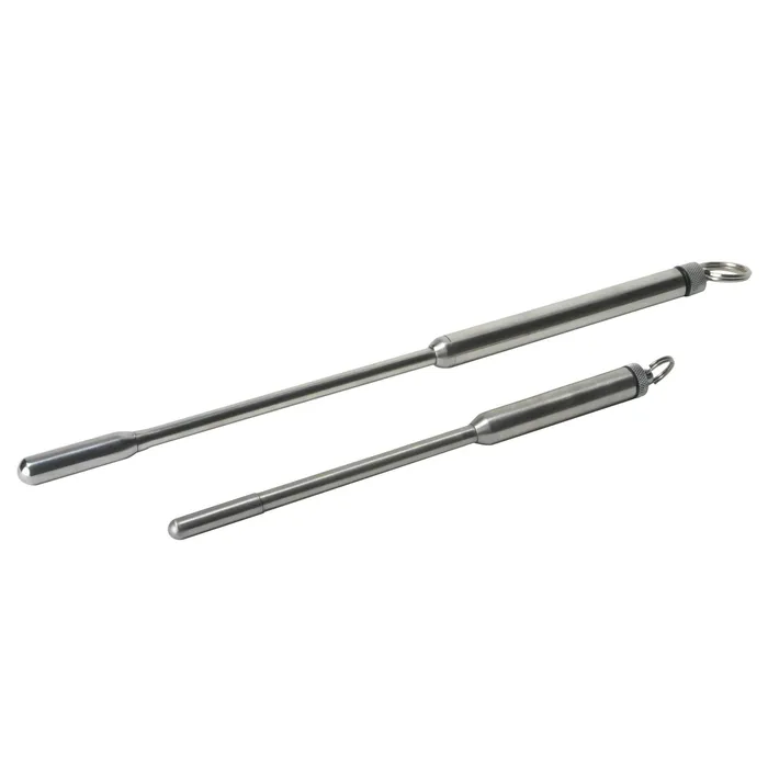 Stainless Steel Vibrating Urethral Sound | XR Brands Male Sex Toys