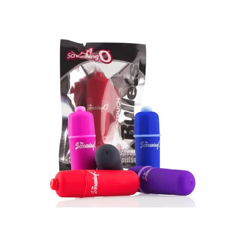 The Screaming O 3 1 Bullets Red The Screaming O Vibrators