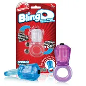 The Screaming O BlingO Fancy Vibrating Ring The Screaming O Male Sex Toys