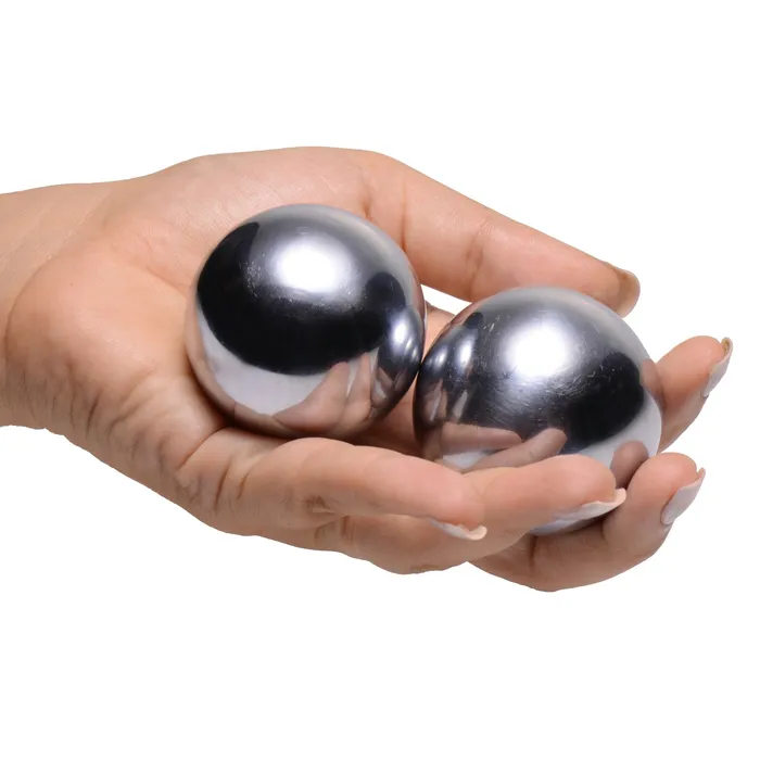Titanica Extreme Steel Orgasm Balls XR Brands Dildos