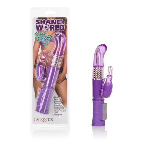 Vibrators California Exotic Novelties Shanes World Jack Rabbit G Purple
