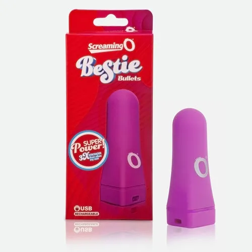 Vibrators Charged Bestie Bullet Screaming O Purple The Screaming O