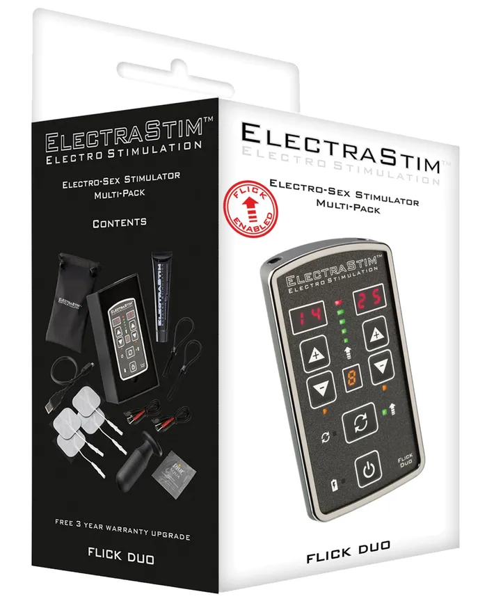Vibrators Cyrex Ltd Electrastim Duo Stimulator Multi Pack