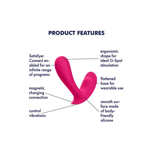 Vibrators | Satisfyer Top Secret - Pink