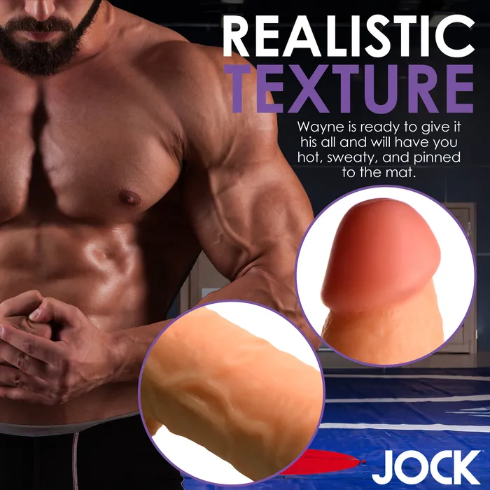 Wrestling Wayne 7 Inch Dildo | Curve Toys Dildos