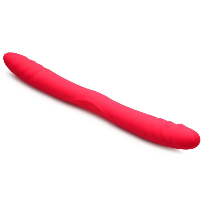 XR Brands 7x Double Down Silicone Double Dildo With Remote | Female Sex Toys