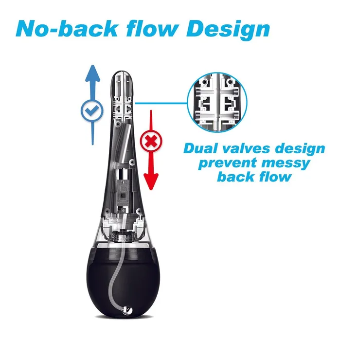 XR Brands Anal | Electric Auto-spray Douche Enema Bulb