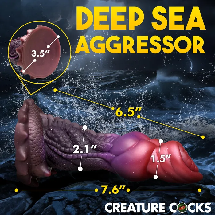 XR Brands Dildos | Deep Diver Silicone Dildo