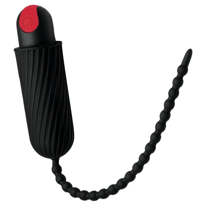 XR Brands Female Sex Toys | 7x Dark Chain Rechargeable Silicone Sound With Remote