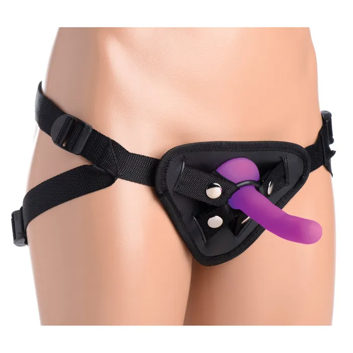 XR Brands Female Sex Toys | Double G Deluxe Vibrating Strap On Kit