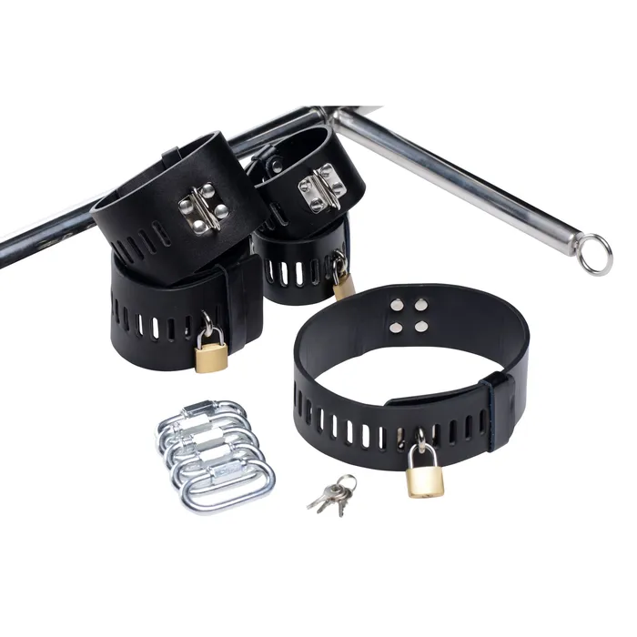 XR Brands Female Sex Toys | Imprisoned Metal Stockade With Dildo