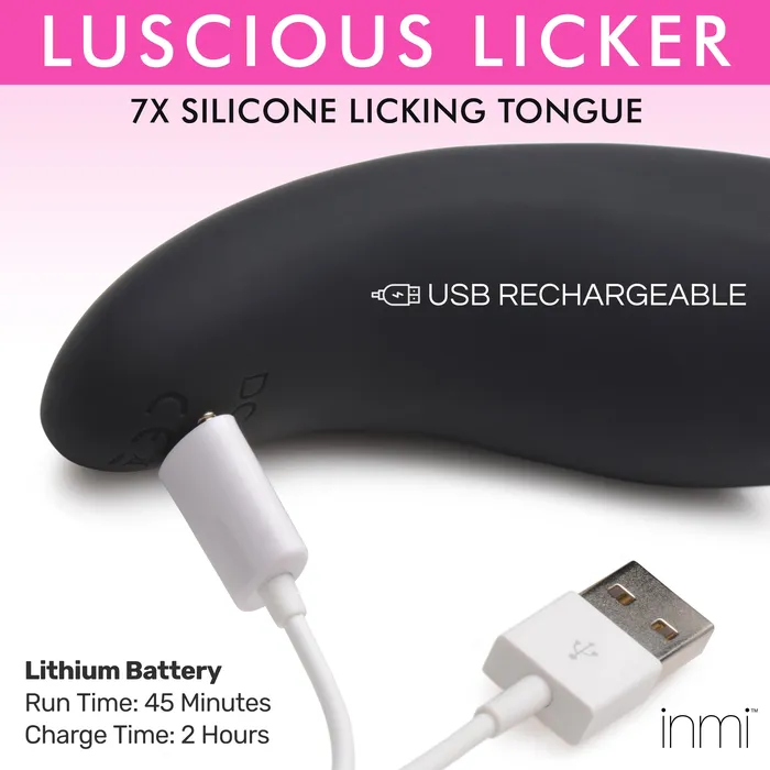XR Brands Female Sex Toys | Luscious Licker 7x Silicone Licking Tongue