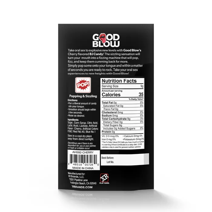 XR Brands Good Blow Bj Candy 4 Count Sampler Pack | Enhancers