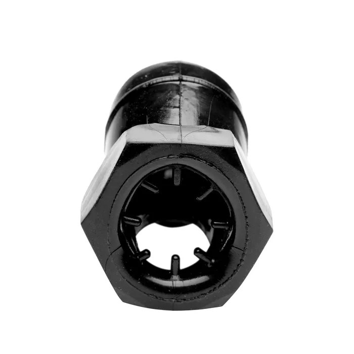 XR Brands Male Sex Toys | Detained - Black Restrictive Chastity Cage