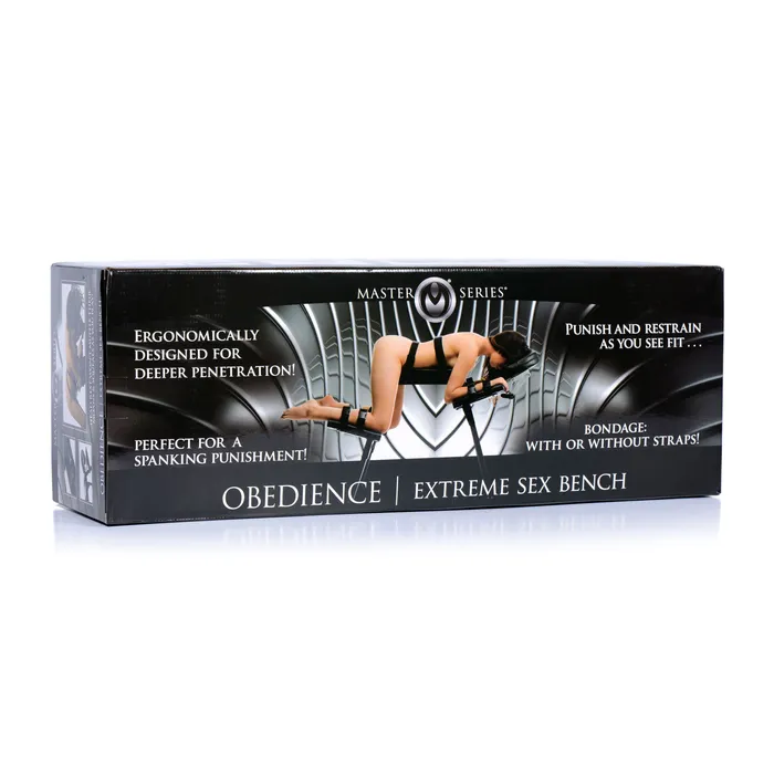 XR Brands Male Sex Toys | Obedience Extreme Sex Bench With Restraint Straps