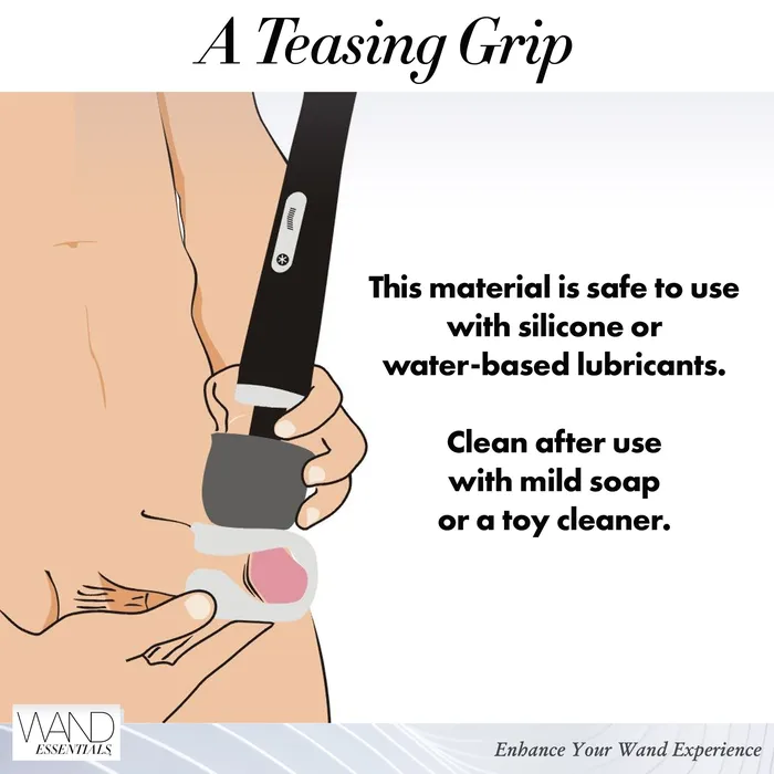 XR Brands Male Sex Toys | Vibra-stroke Masturbator Wand Attachment