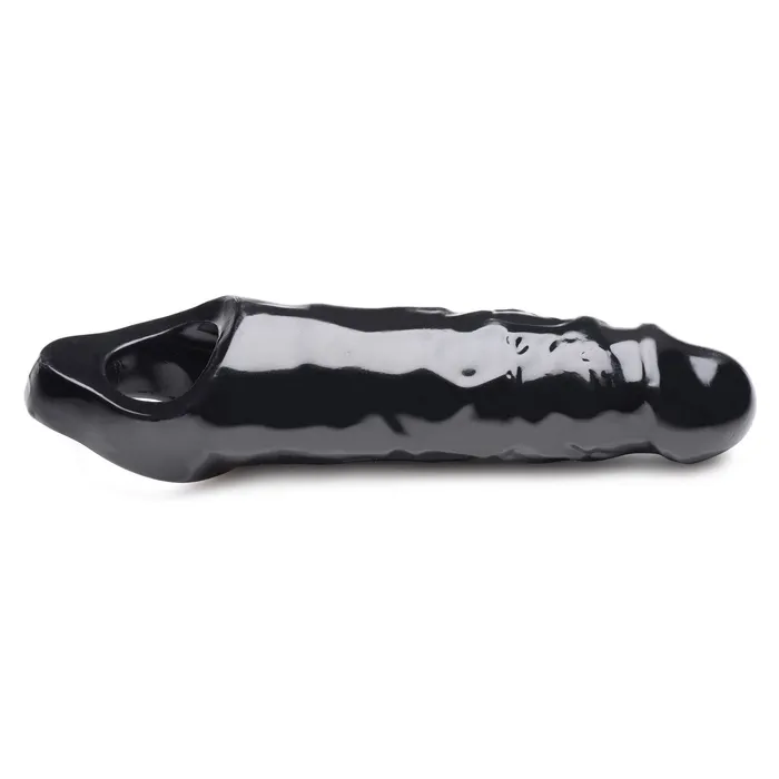 XR Brands Mamba Cock Sheath Packaged Black Dildos