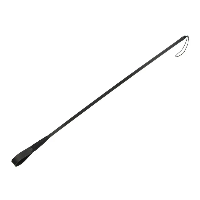 XR Brands Strict Leather Strip Tip Crop Male Sex Toys