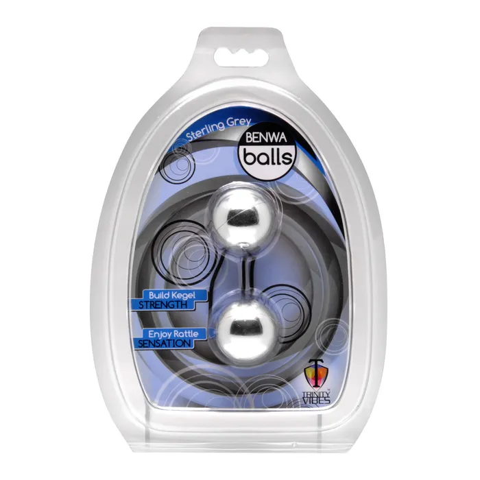 XR Brands Trinity Vibes Sterling Grey Benwa Balls Dildos
