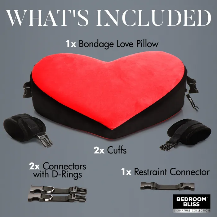 XR Brands Vibrators | Bondage Love Pillow