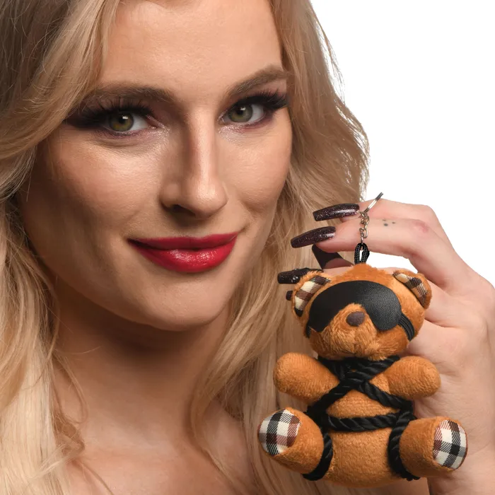 XR Brands Vibrators | Shibeari Teddy Bear Keychain